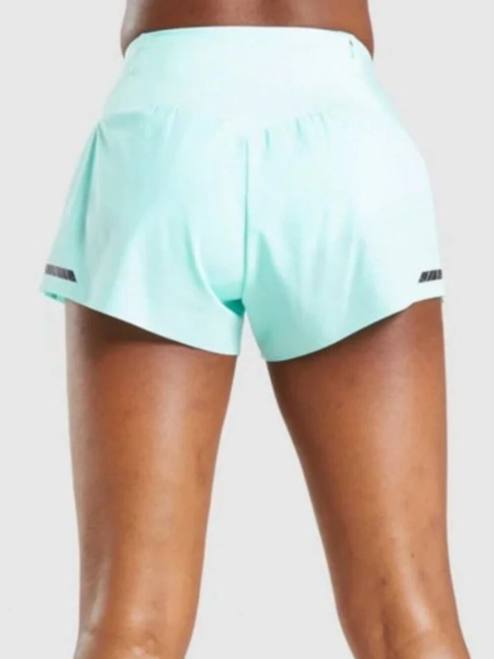 Gymshark Wmns Speed Shorts-Bright Turquoise Size: M - Picture 2 of 6
